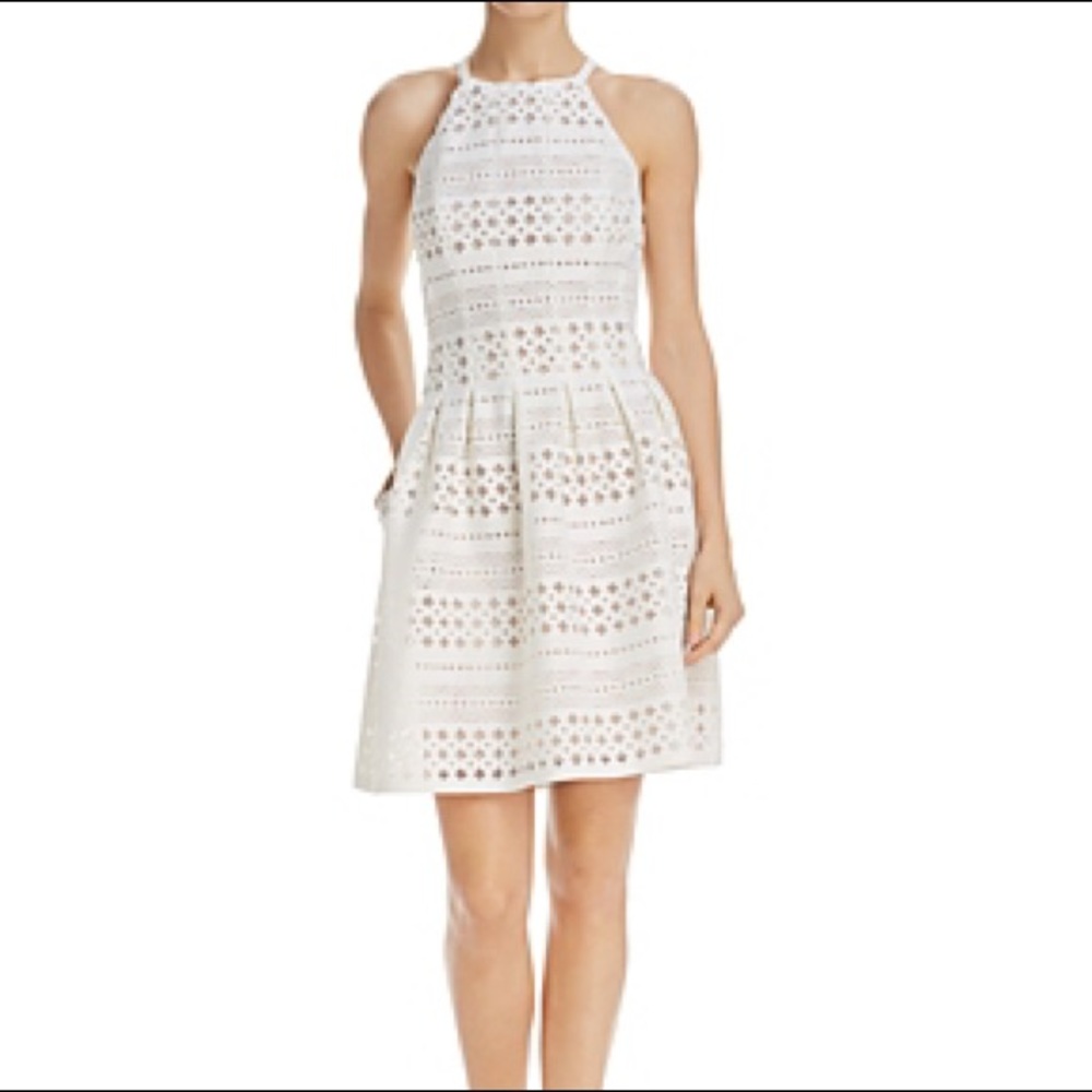 NWT Eliza J white dress
